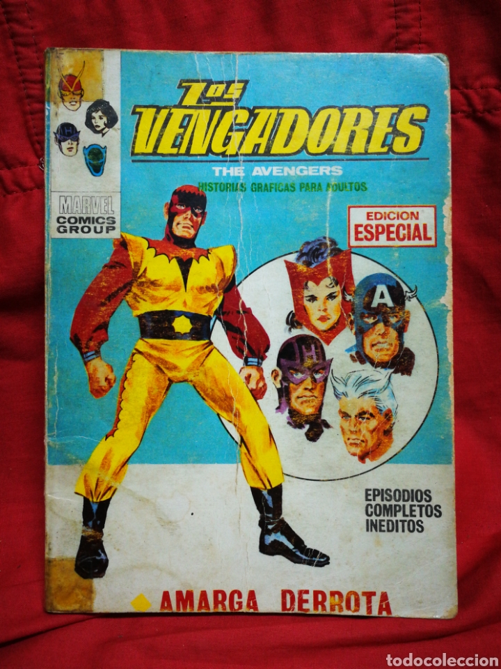 LOS VENGADORES (THE AVENGERS)-EDICIONES VÉRTICE (COMICS GROUP), N°10.EDICION ESPECIAL, TACO. 1970.