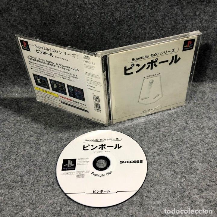 PINBALL GOLDEN LOGRES SONY PLAYSTATION PS1