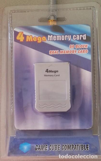 GameCube tarjeta de memoria 4 mega - 59 bloques.