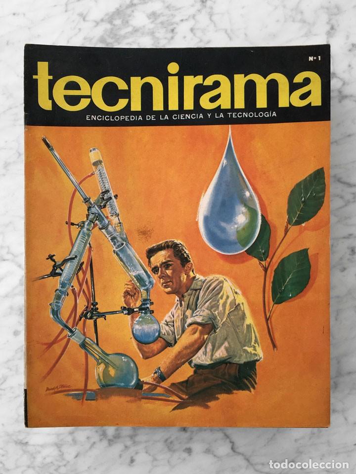 TECNIRAMA - ENCICLOPEDIA DE LA CIENCIA Y LA TECNOLOGIA - LOTE DE 41 FASCICULOS (PRIMEROS NUMEROS)