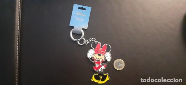 LLAVERO METALICO DISNEY DANIELLE NICOLE MINIE MOUSE . NUEVO