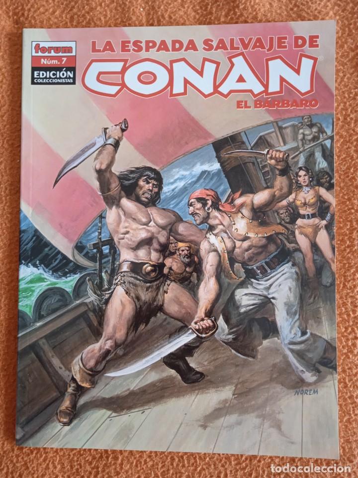 LA ESPADA SALVAJE DE CONAN EL BARBARO 7 EDICIÓN COLECCIONISTAS