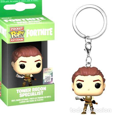 funko pop pocket llavero fortnite tower recon specialist