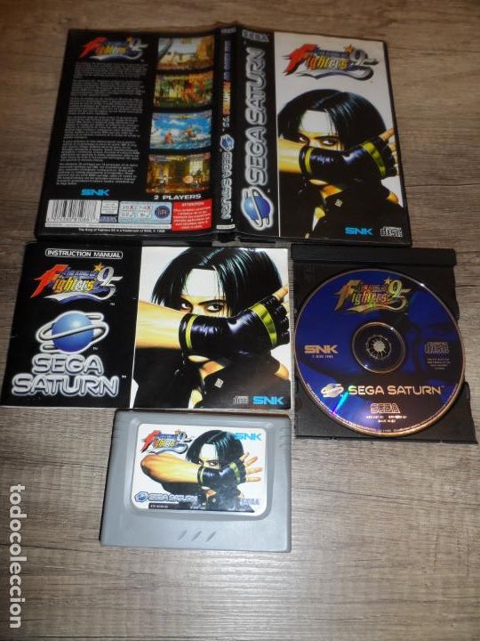 SEGA SATURN KING OF FIGHTERS 95 PAL ESP COMPLETO