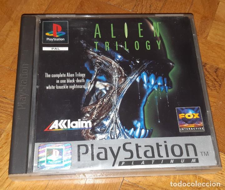 JUEGO ALIEN TRILOGY PLATINUM PLAYSTATION 1 PS1 PSX