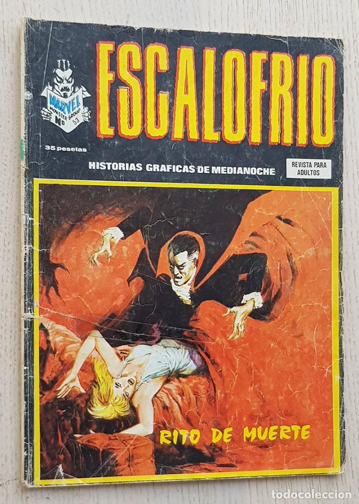 ESCALOFRÍO, Historias gráficas de medianoche. Nº 53. Rito de muerte. (Marvel, Ed. Vértice) - WOLFMAN