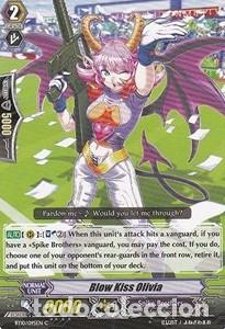 Carta Vanguard - Blow Kiss Olivia [G Format] - Triumphant Return of the King of Knights - Vanguard