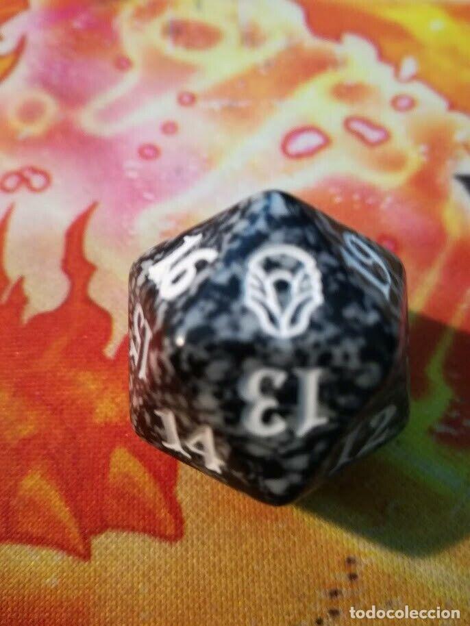 dado D20 magic dominaria nero - Magic the Gathering