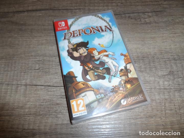 NINTENDO SWITCH DEPONIA PAL ESP PRECINTADO
