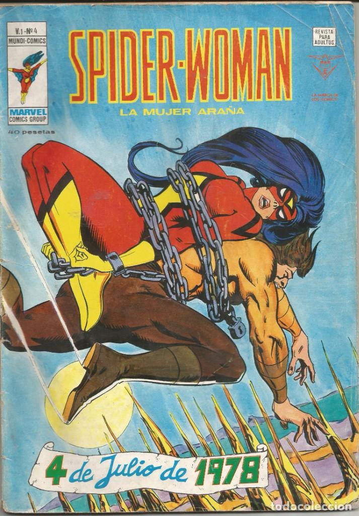 Spider-woman. Nº 4 Vértice V1 4 de julio de 1978. Año 1979. 40 ptas.