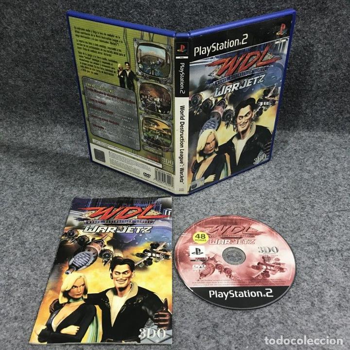 WORLD DESTRUCTION LEAGUE WAR JETZ SONY PLAYSTATION 2 PS2