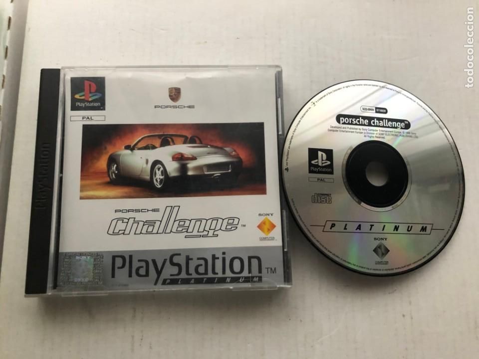 PORSCHE CHALLENGE PLATINUM - PSX PLAYSTATION 1 PLAY STATION ONE KREATEN PS1