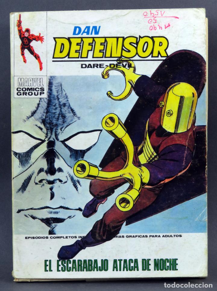 Marvel Comics Dan Defensor nº 48 Escarabajo ataca de noche Ediciones Vértice Taco 1974