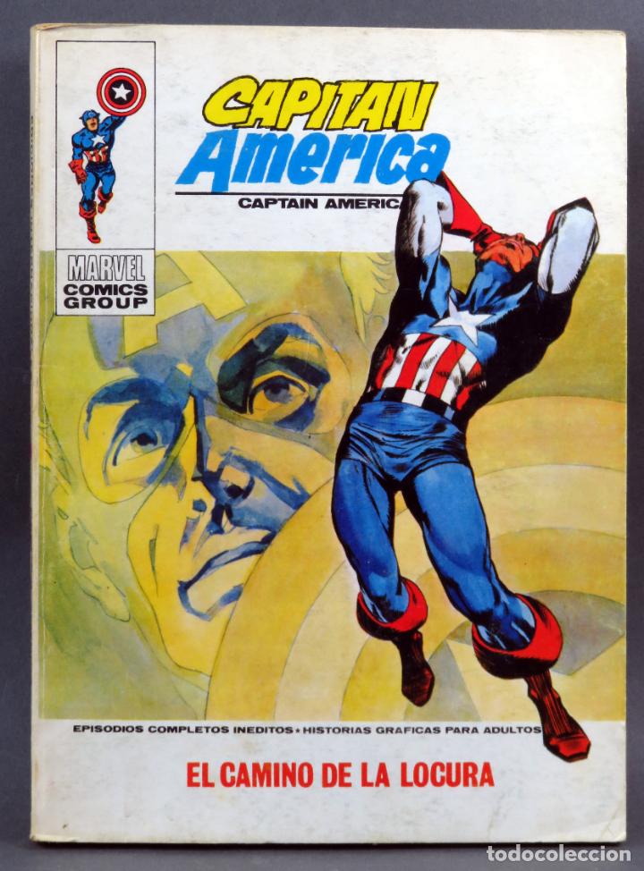Marvel Comics Capitán América nº 31 El camino de la locura Ediciones Vértice Taco 1973