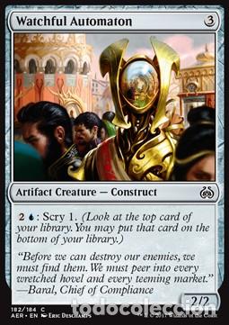 Carta MTG-Automa Vigile-AER - Magic The Gathering
