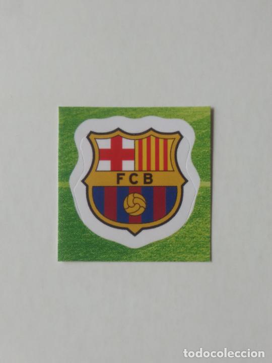 ESCUDO BARCELONA BARÇA CROMO PEGATINA STICKER FÚTBOL LIGA SANTANDER (MIDE 3,2 X 3,2 CM)