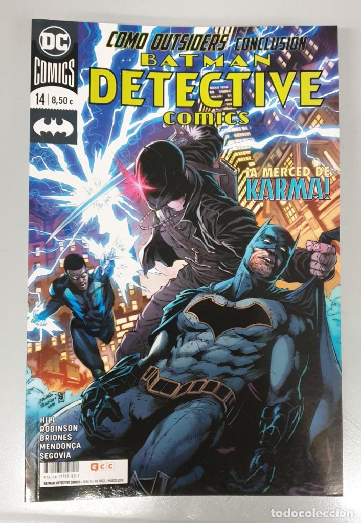 BATMAN DETECTIVE COMICS Nº 14 : COMO OUTSIDERS CONCLUSION / DC - ECC