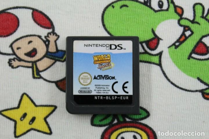 NINTENDO DS NDS WORLD CHAMPIONSHIP SPORTS SUMMER ORIGINAL SOLO CARTUCHO PAL EUR