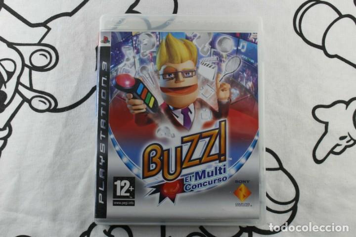PLAY STATION 3 PS3 BUZZ EL MULTICONCURSO MUY BUEN ESTADO PAL ESPAÑA