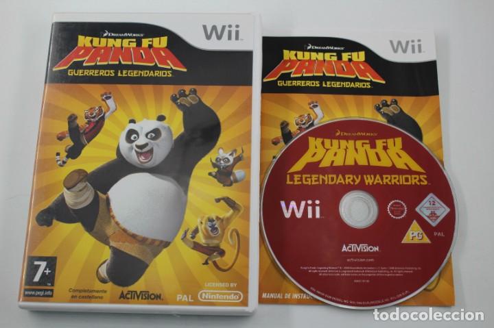 NINTENDO WII KUNG FU PANDA GUERREROS LEGENDARIOS COMPLETO PAL ESP