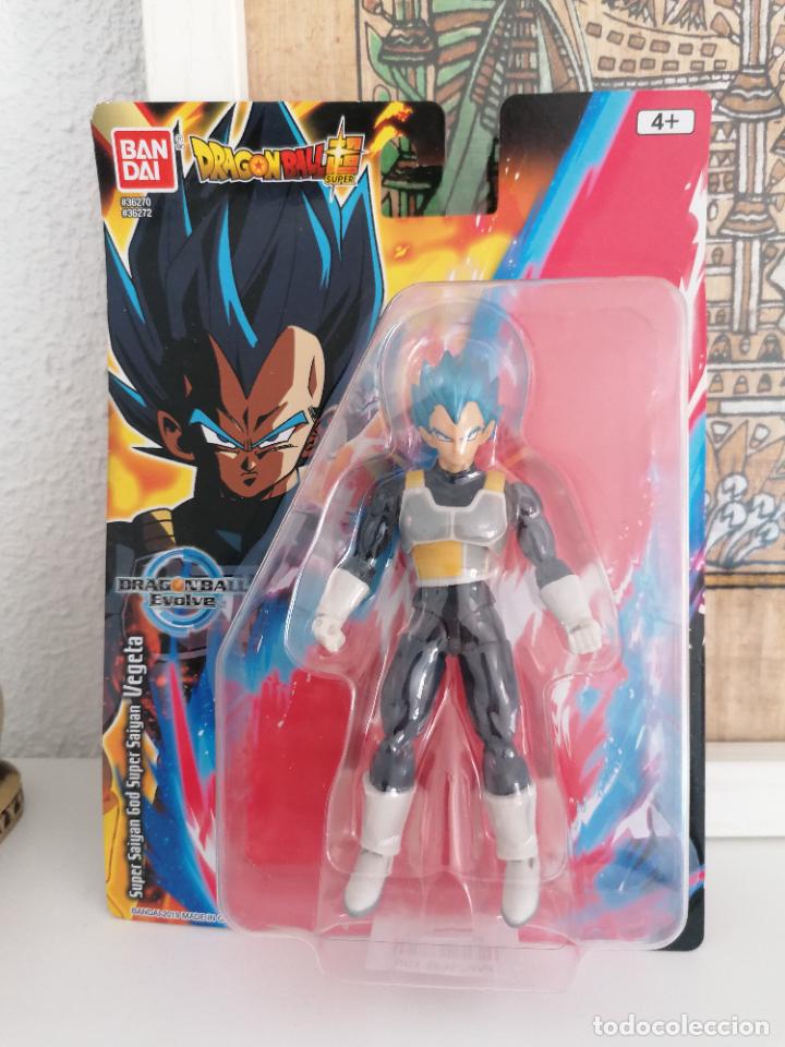 Super saiyan God vegeta dragon ball super Bandai evolve