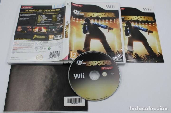 NINTENDO WII DEF JAM RAP STAR COMPLETO PAL ESPAÑA