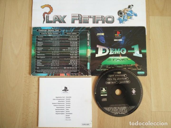 PLAY STATION PSX PS1 DEMO ONE 1 COMPLETO PAL ESPAÑA