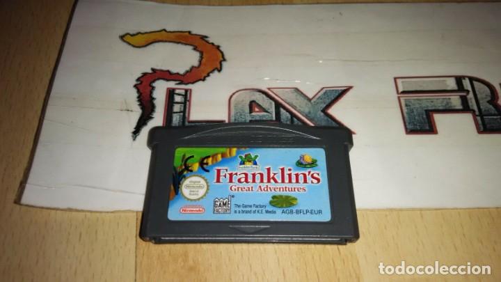 NINTENDO GBA FRANKLIN'S GREAT ADVENTURES GAME BOY ADVANCE SOLO CARTUCHO PAL EUR