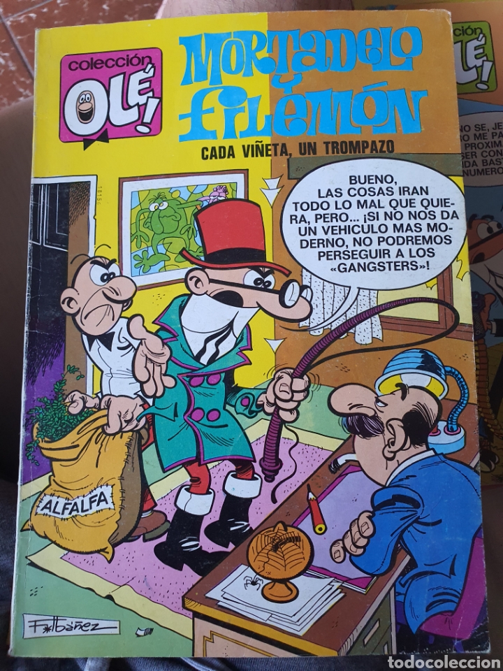 COLECCIÓN OLE: MORTADELO Y FILEMÓN N⁰ 86 - CADA VIÑETA, UN TROMPAZO - (1982) BRUGUERA