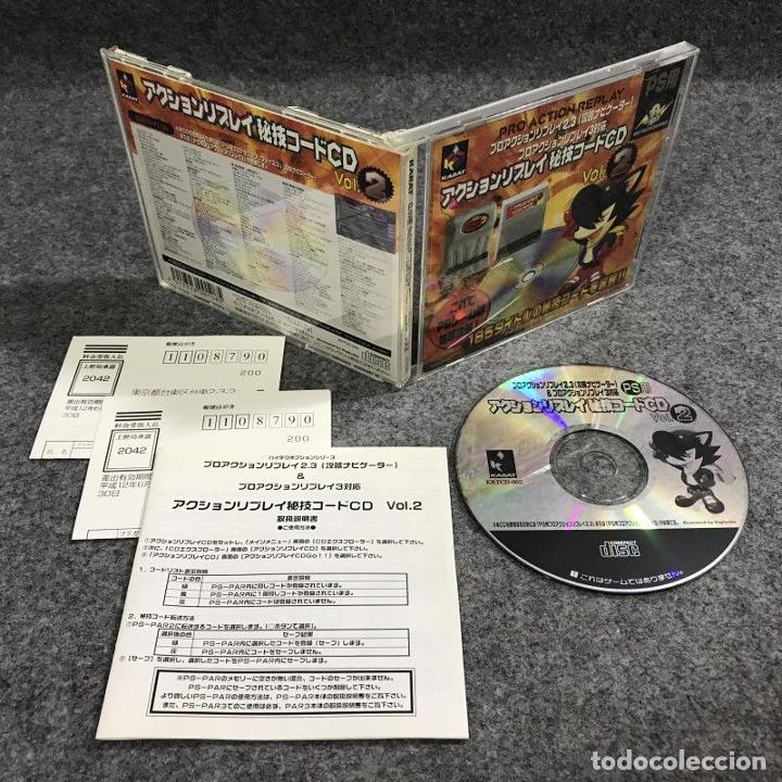 ACTION REPLAY HIGI CODE CD VOL 2 JAP SONY PLAYSTATION PS1