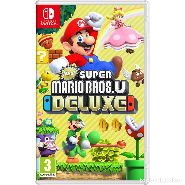 New Super Mario Bros U Deluxe - SWI (Nuevo - Precintado)