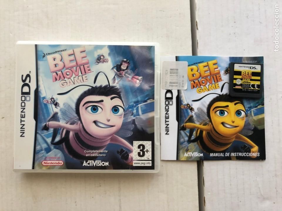BEE MOVIE GAME CASTELLANO JUEGO NINTENDO DS NDS KREATEN