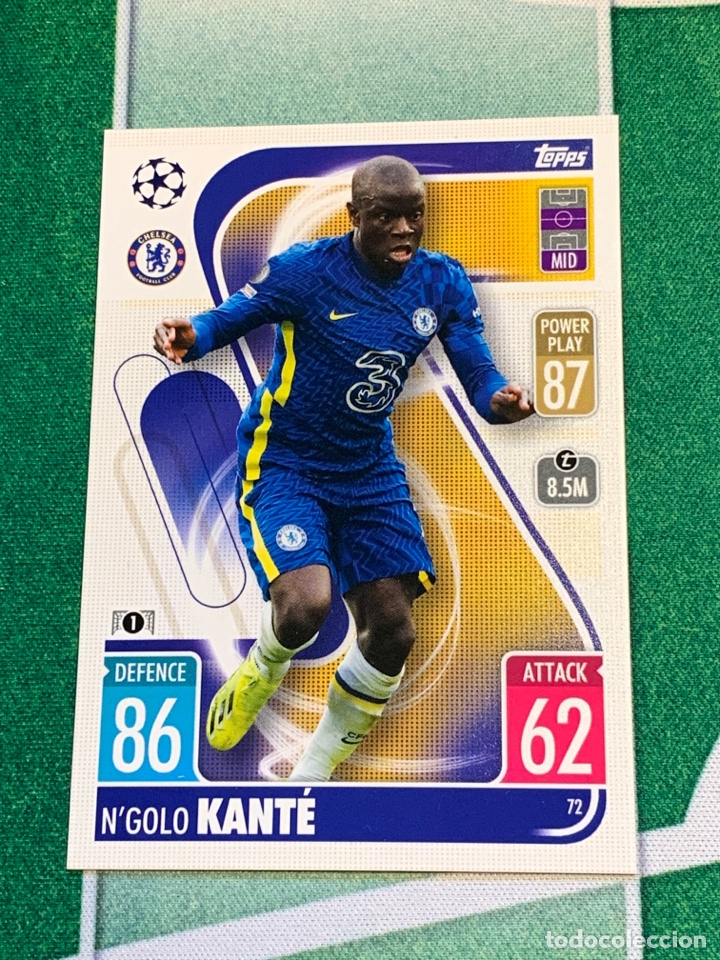 72 Kante Chelsea Match Attax Champions 2021/2022 21 22 Topps