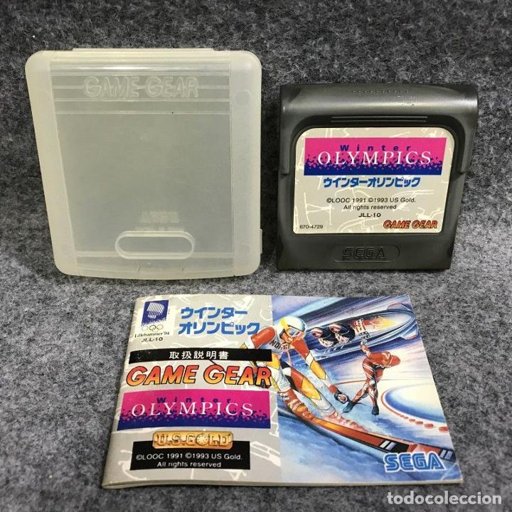 WINTER OLYMPICS JAP+MANUAL+ESTUCHE SEGA GAME GEAR