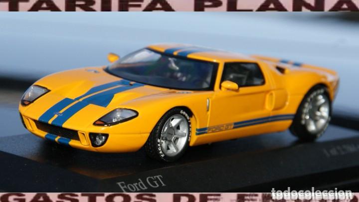 FORD GT ESCALA 1:43 DE MINICHAMPS EN CAJA