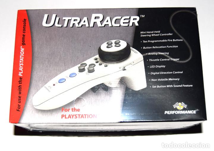 Mando Playstation Interact UltraRacer P-1124 Nuevo precintado PS1 PSX