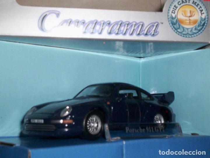 PORSCHE 911 GT2 ESCALA 1.43 DE METAL DE CARARAMA ABREPUERTAS ORIGINAL