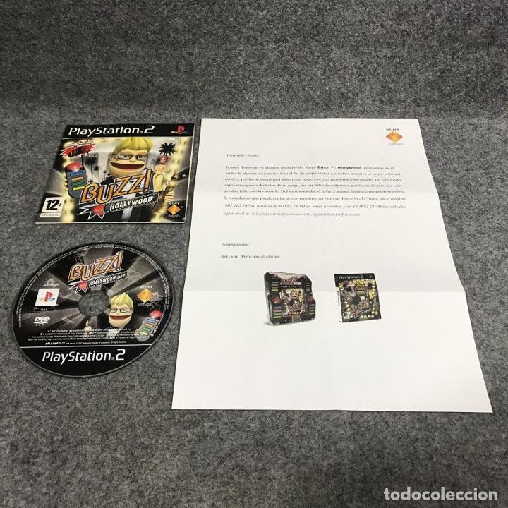 BUZZ HOLLYWOOD+DISCULPAS RARO SONY PLAYSTATION 2 PS2