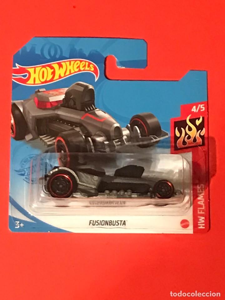 HOT WHEELS 2021 230/250 - FUSIONBUSTA HW FLAMES - NUEVO EN BLISTER - ESCALA 1:64