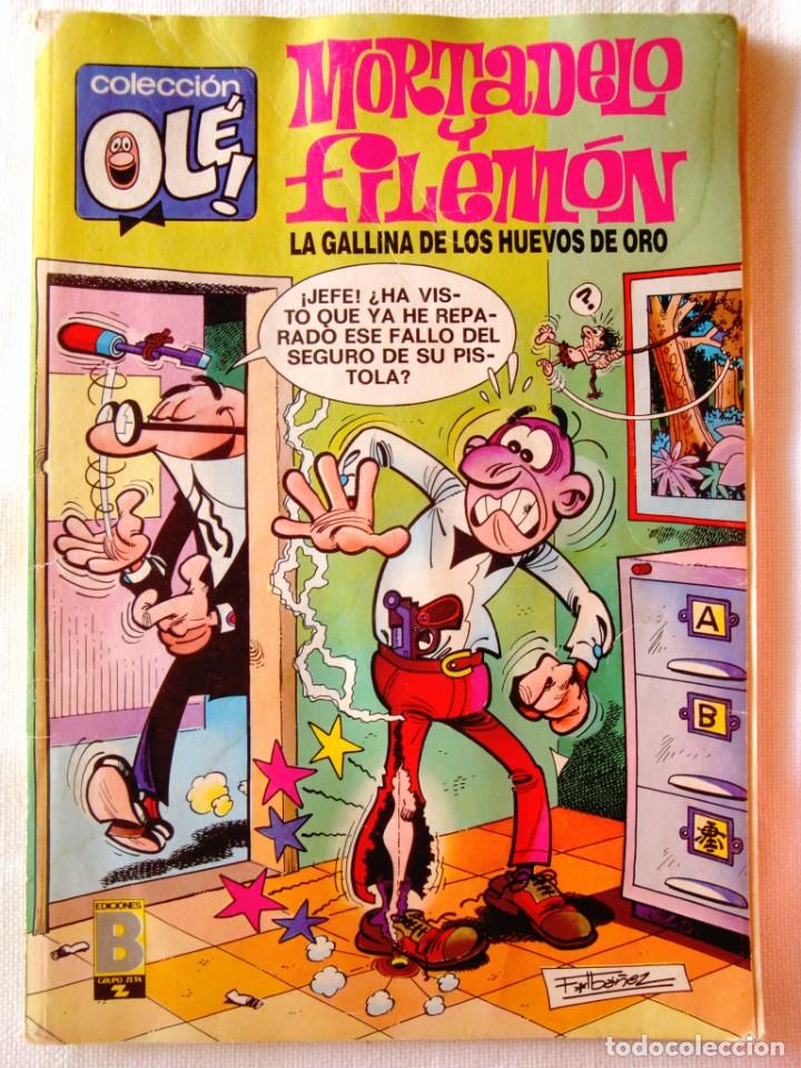 1990 - COLECCIÓN OLÉ - MORTADELO Y FILEMÓN: LA GALLINA DE LOS HUEVOS DE ORO