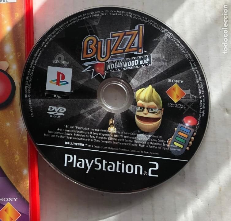 BUZZ HOLLYWOOD QUIZ - PS2 PLAY STATION TWO PLAY STATION 2 KREATEN