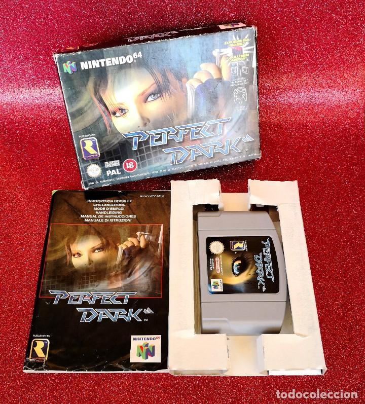 Perfect Dark completo en caja Nintendo 64 N64