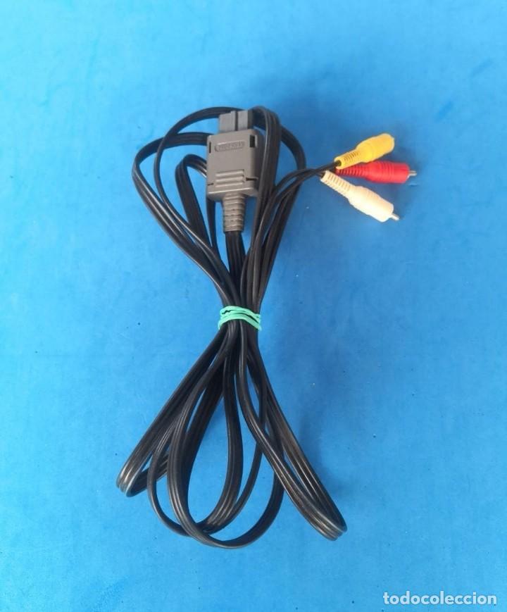 CABLE DE VIDEO NINTENDO 64 GAMECUBE SNES ORIGINAL