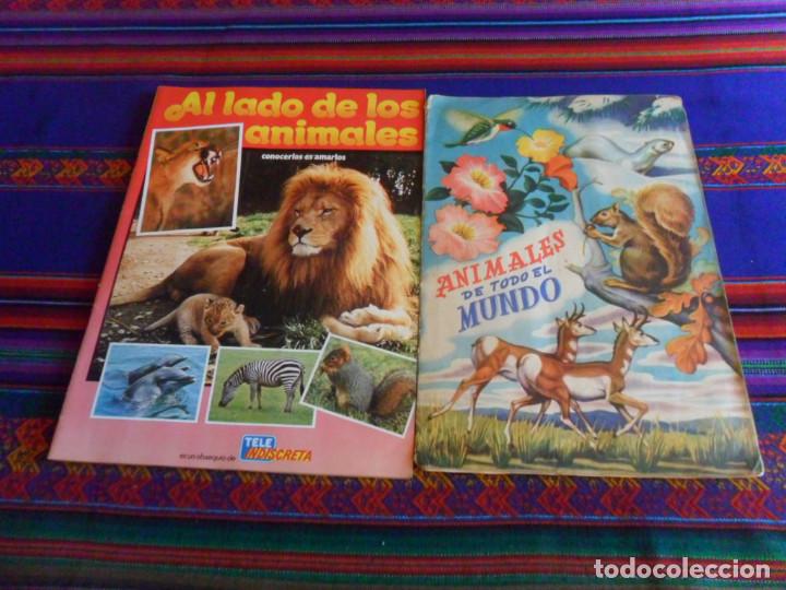 ANIMALES DE TODO EL MUNDO COMPLETO 300 CROMOS FHER AÑOS 50. REGALO AL LADO DE LOS TELE INDISCRETA.