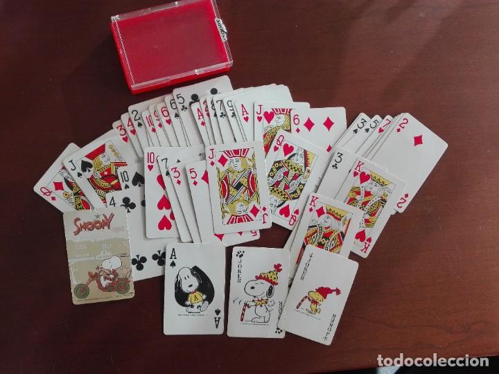 RARA - BARAJA POKER / BRIDGE - DENZ INTERNATIONAL - SNOOPY - COMPLETA