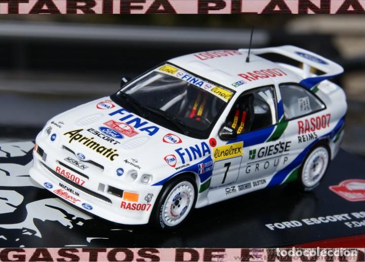 FORD ESCORT RS COSWORTH RALLYE DE MONTECARLO 1995 F.DELECOUR - C.FRANCOIS ESCALA 1:43 FALTA FOTOGRAF
