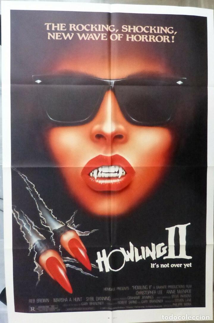 Howling II Movie Poster,1 sheet,27x41,Year 1985,Orig, Christopher Lee