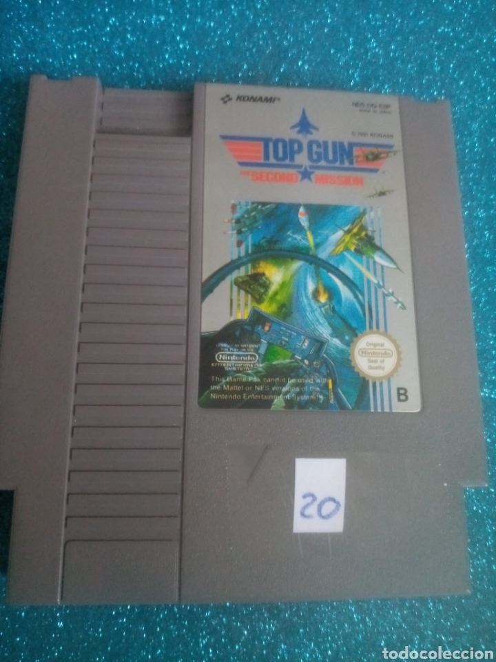 Juego Nintendo Nes 8 bits Top gun