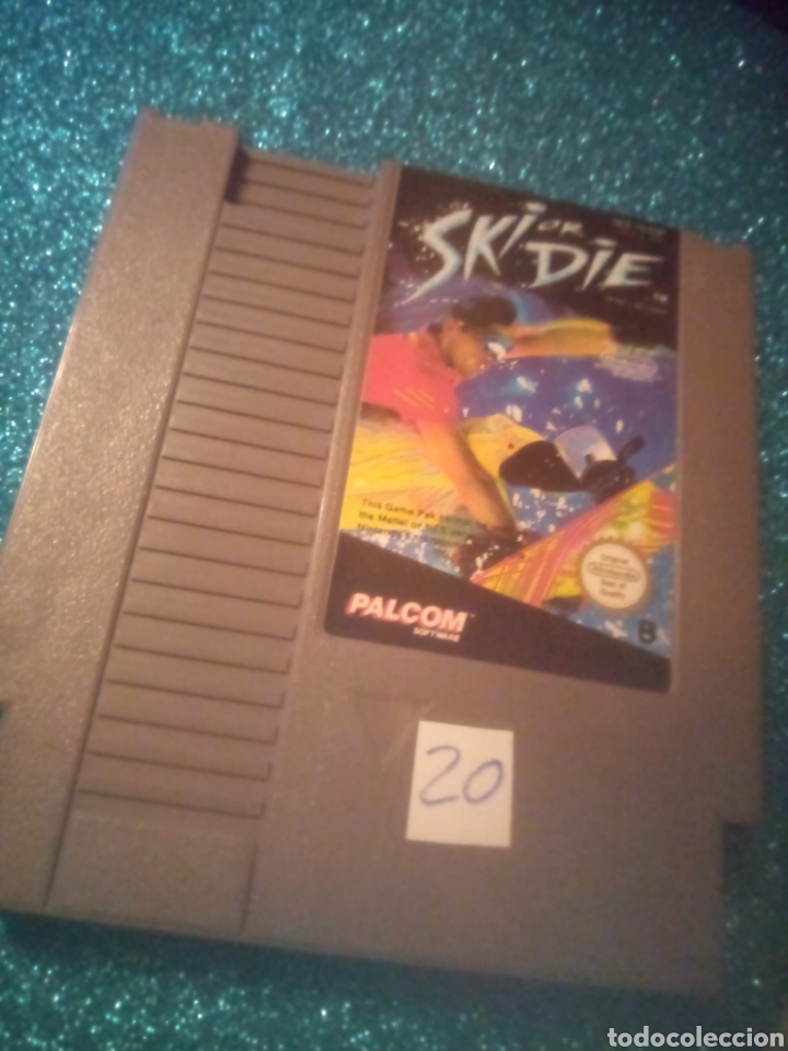 Juego Nintendo Nes 8 bits Ski or die