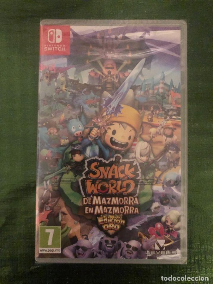 Snack World de Mazmorra en Mazmorra ed. Oro Switch PAL/ESPAÑA PRECINTADO!!!